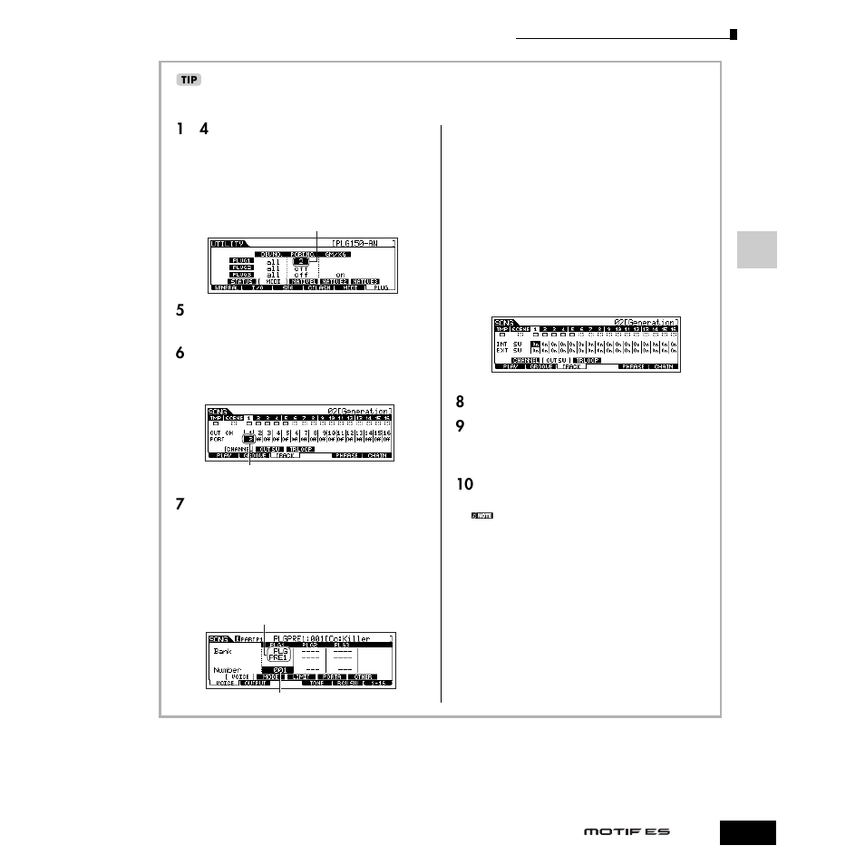 Yamaha Motify ES8 User Manual | Page 121 / 300