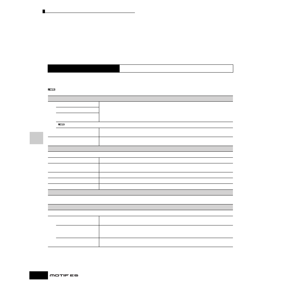 パフォーマンスモード, パフォーマンスプレイモード | Yamaha Motify ES8 User Manual | Page 212 / 300