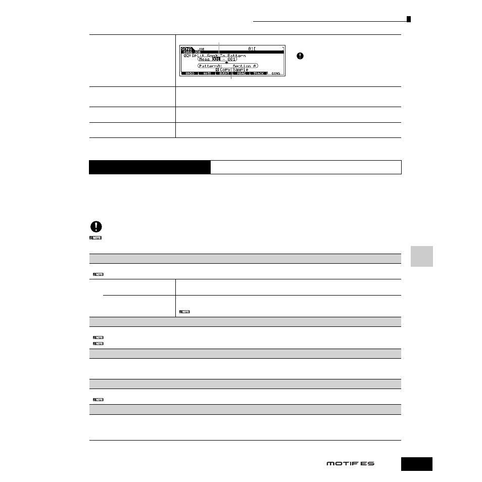 ソングミキシングモード | Yamaha Motify ES8 User Manual | Page 233 / 300