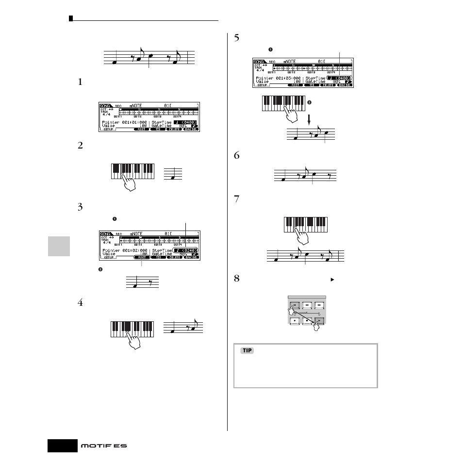 Yamaha Motify ES8 User Manual | Page 240 / 300