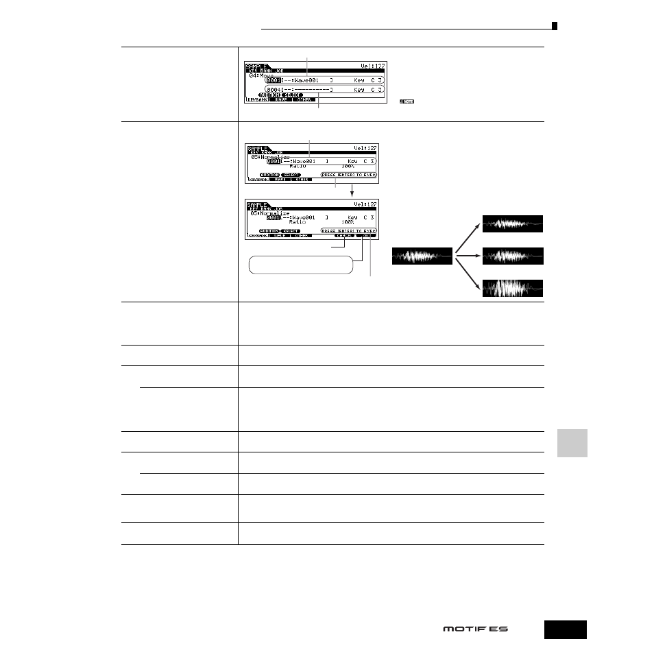 Yamaha Motify ES8 User Manual | Page 257 / 300