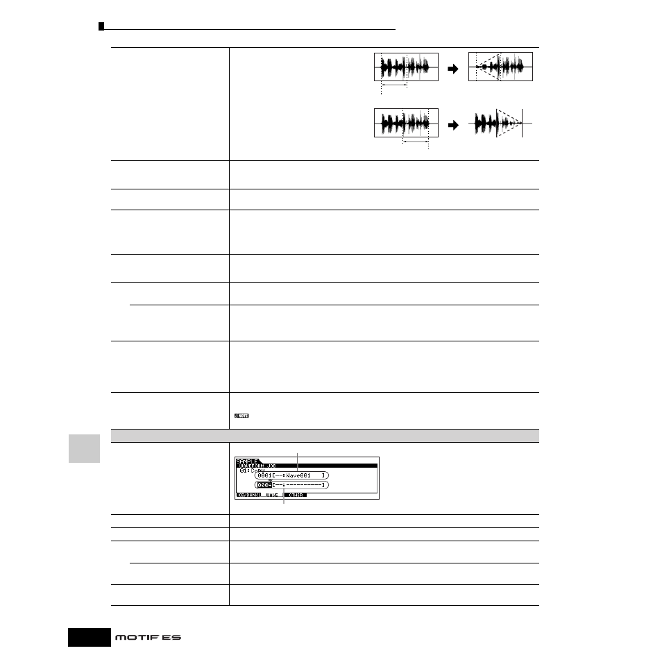 Yamaha Motify ES8 User Manual | Page 258 / 300