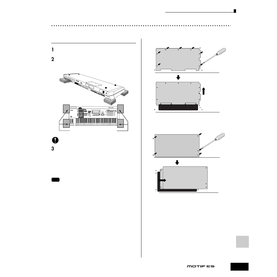 Aieb2またはmlan16eの取り付け | Yamaha Motify ES8 User Manual | Page 285 / 300