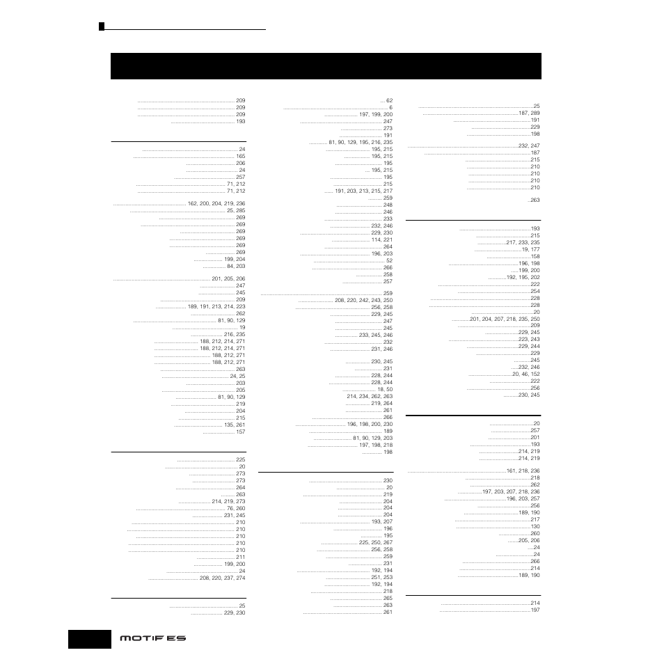 Yamaha Motify ES8 User Manual | Page 294 / 300