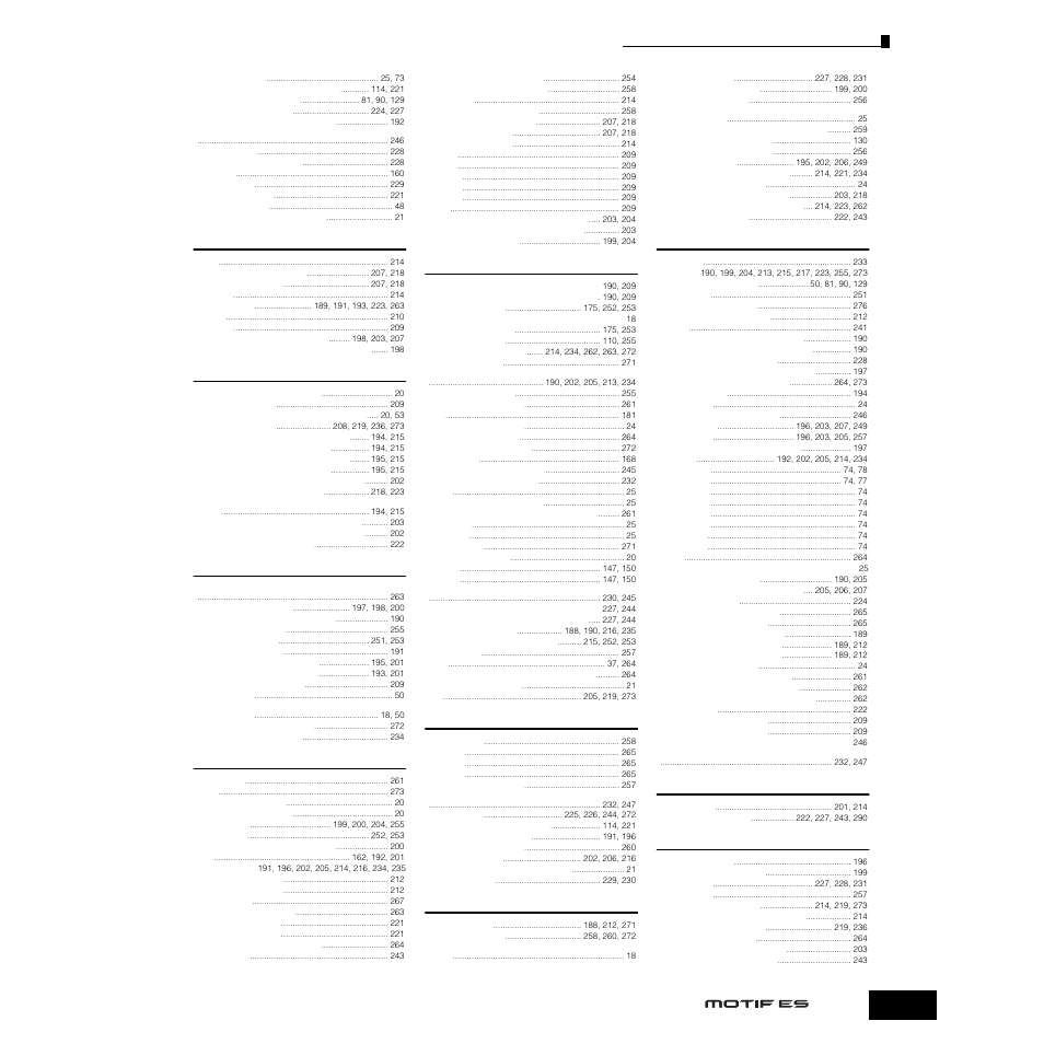 Yamaha Motify ES8 User Manual | Page 295 / 300