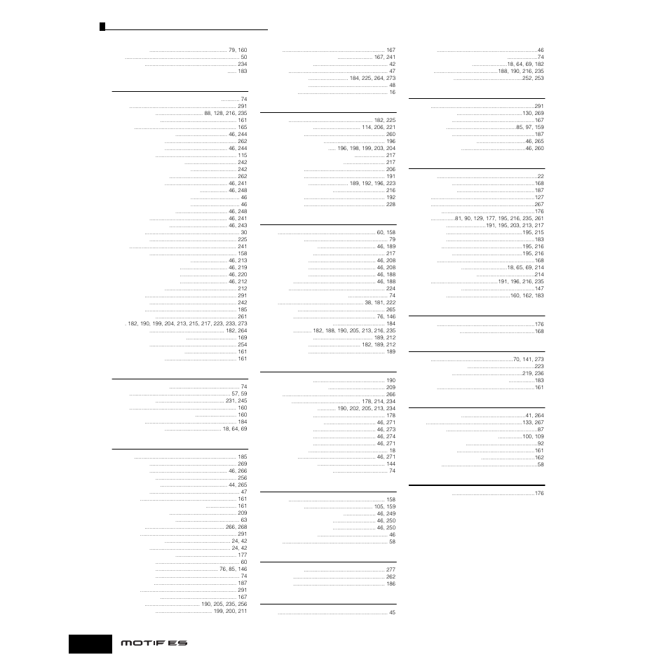 Yamaha Motify ES8 User Manual | Page 298 / 300