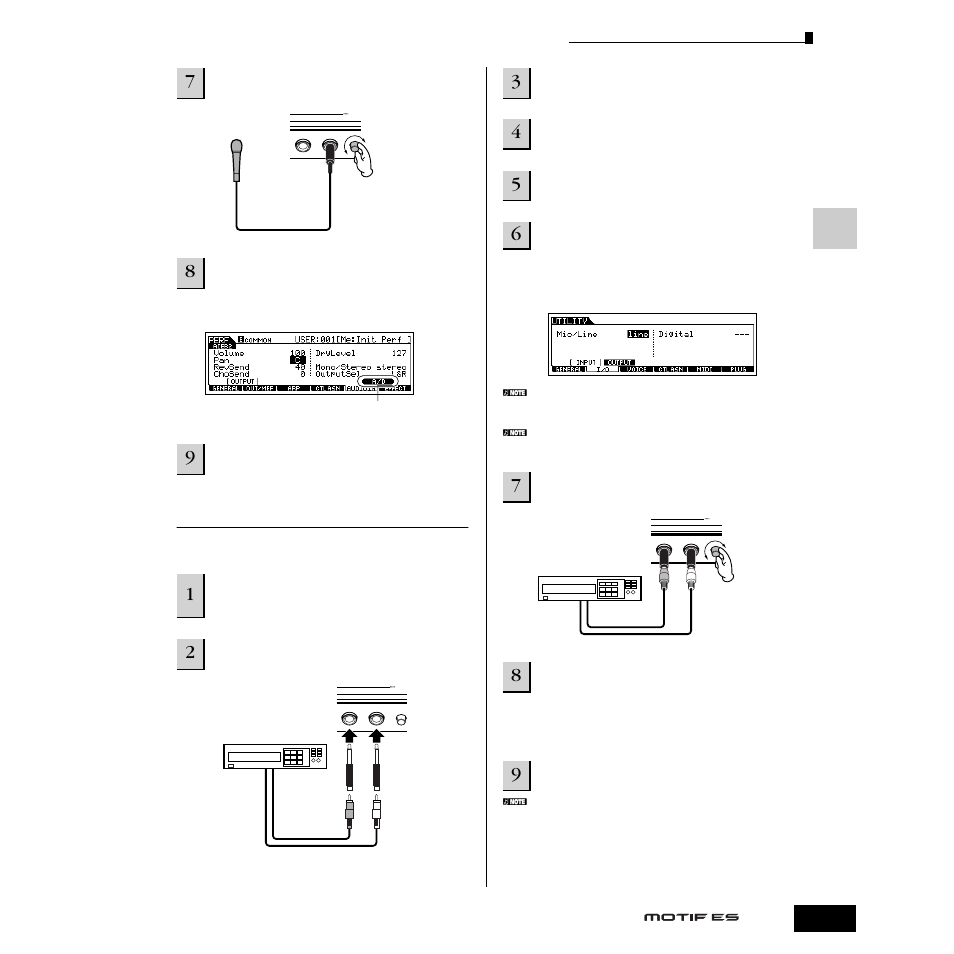 Yamaha Motify ES8 User Manual | Page 73 / 300