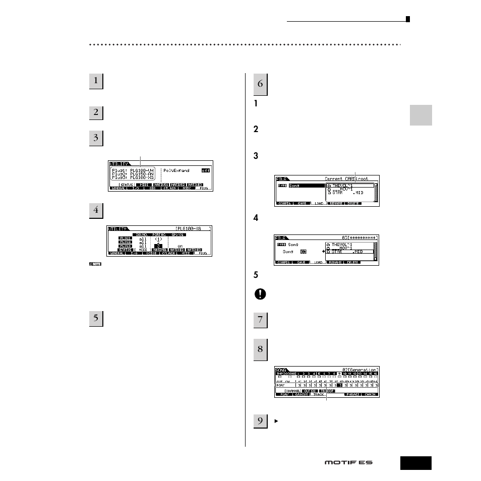 マルチパートプラグインボードを使う | Yamaha Motify ES8 User Manual | Page 77 / 300