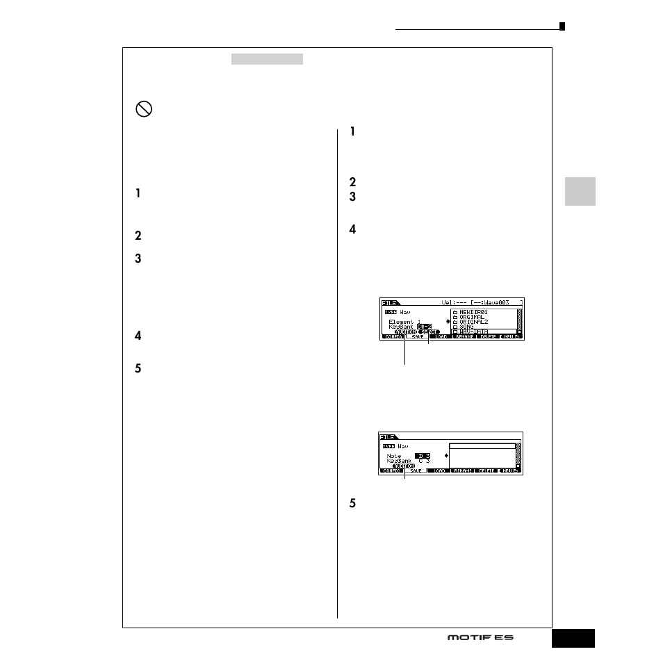 Yamaha Motify ES8 User Manual | Page 97 / 300