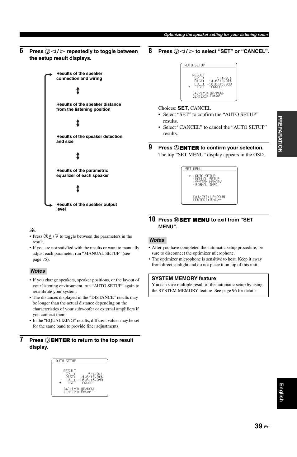 Yamaha RX-V1800 User Manual | Page 43 / 157