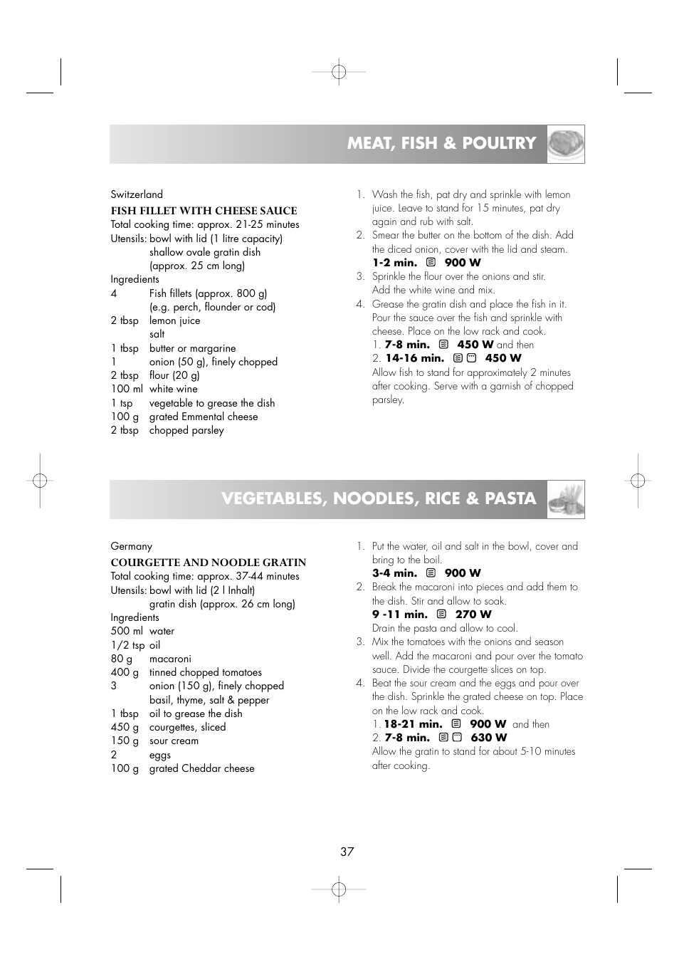 Zanussi ZM266STG User Manual | Page 39 / 56