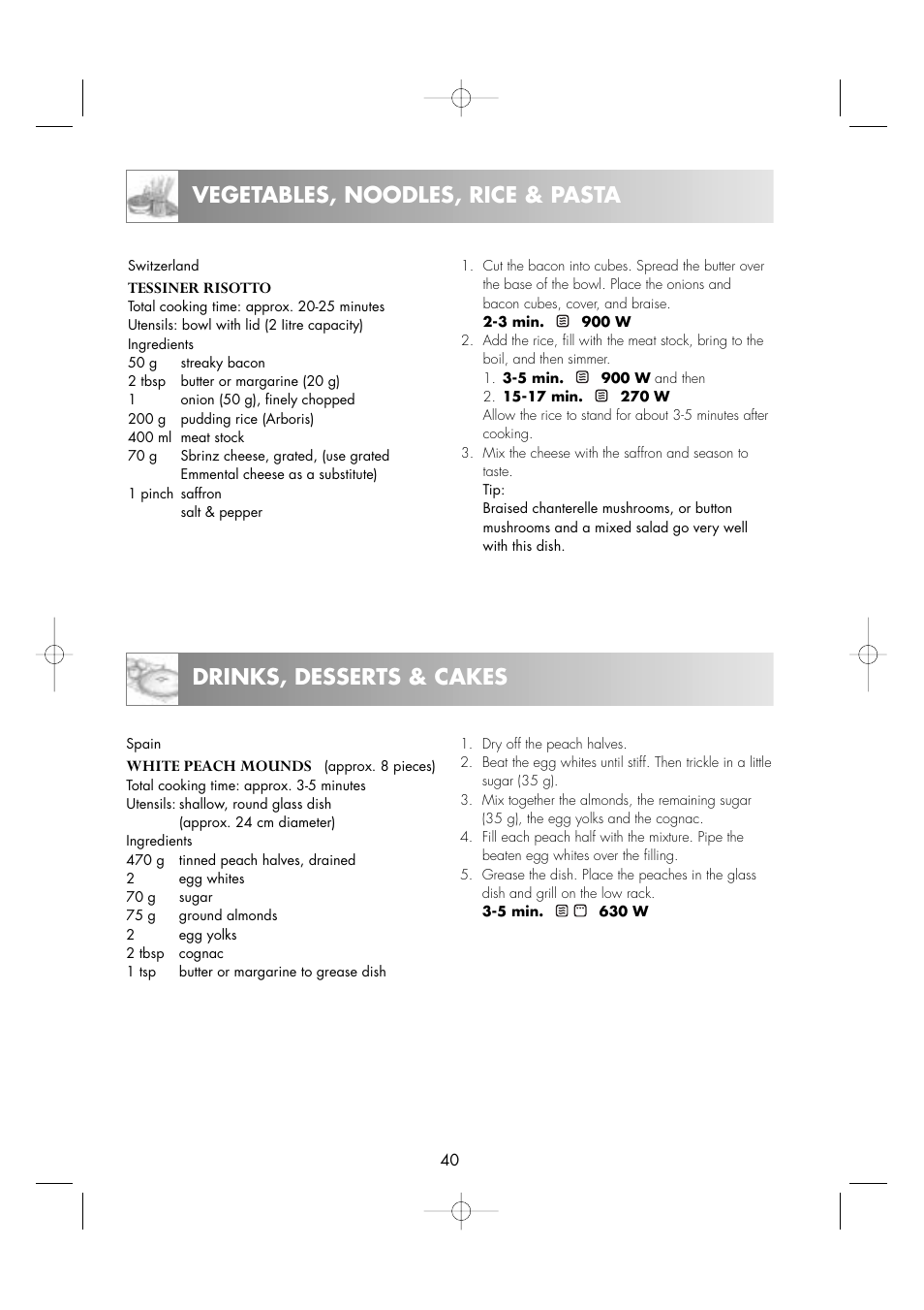 Zanussi ZM266STG User Manual | Page 42 / 56