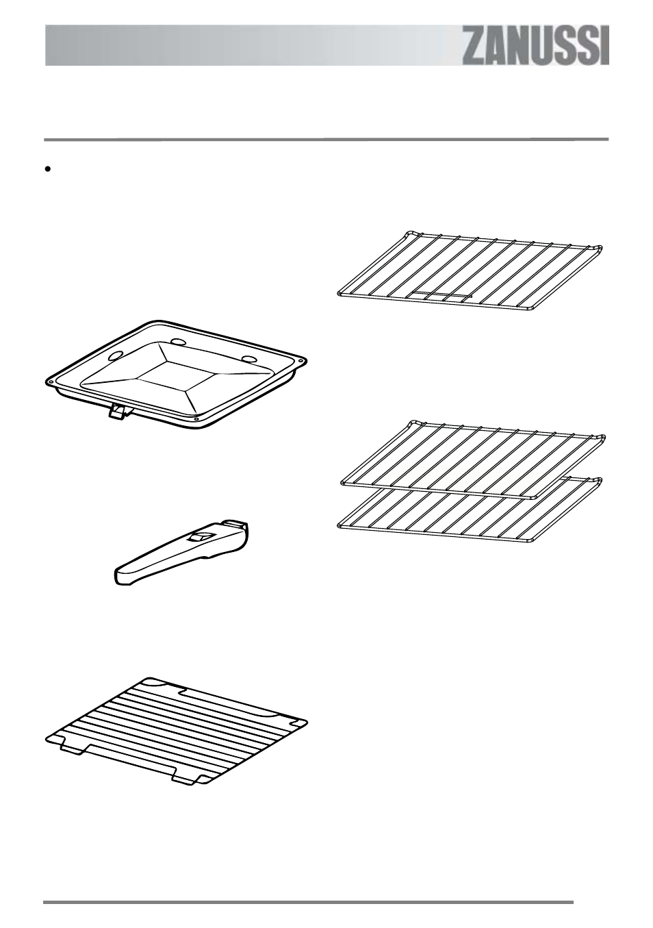 Grill and oven furniture | Zanussi ZKC 6000W User Manual | Page 7 / 32