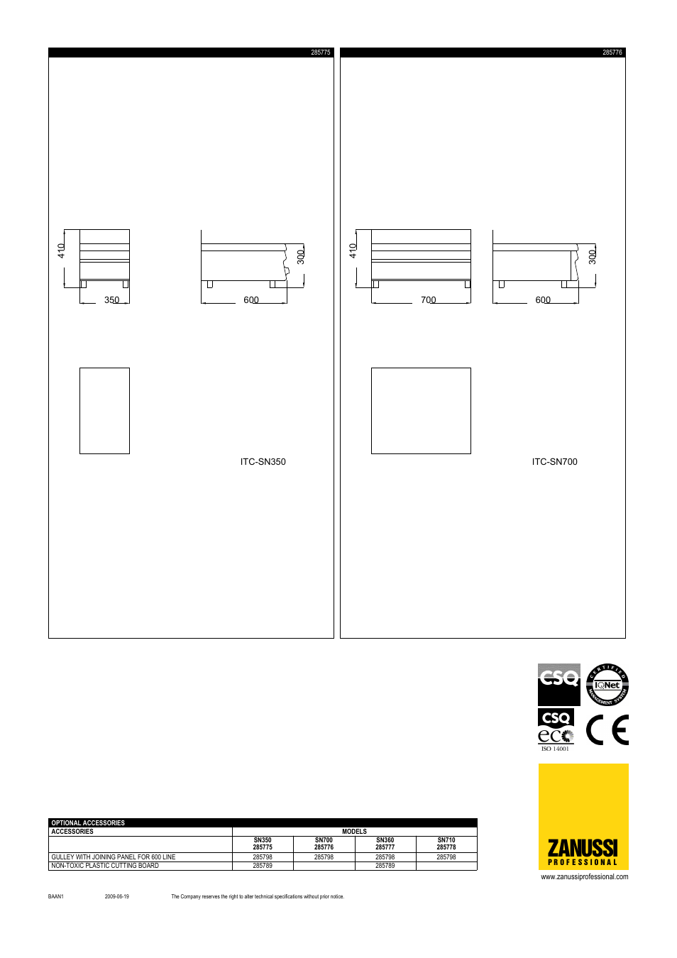 Zanussi | Zanussi 285778 User Manual | Page 2 / 2