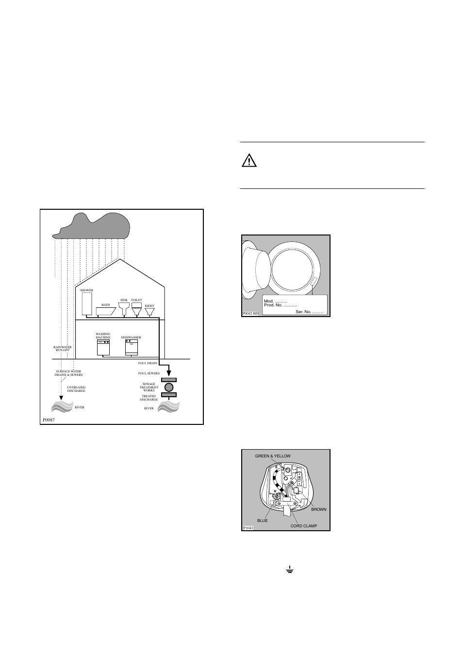 Electrical connection | Zanussi FR 1450 W User Manual | Page 26 / 28