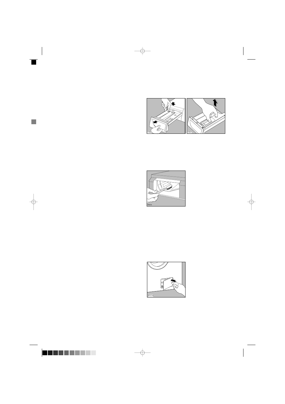 Maintenance and cleaning, Descaling, After each wash | Maintenance wash, External cleaning, Cleaning the dispenser drawer, Cleaning the drawer recess, Cleaning the pump | Zanussi FS 1555 W User Manual | Page 18 / 28