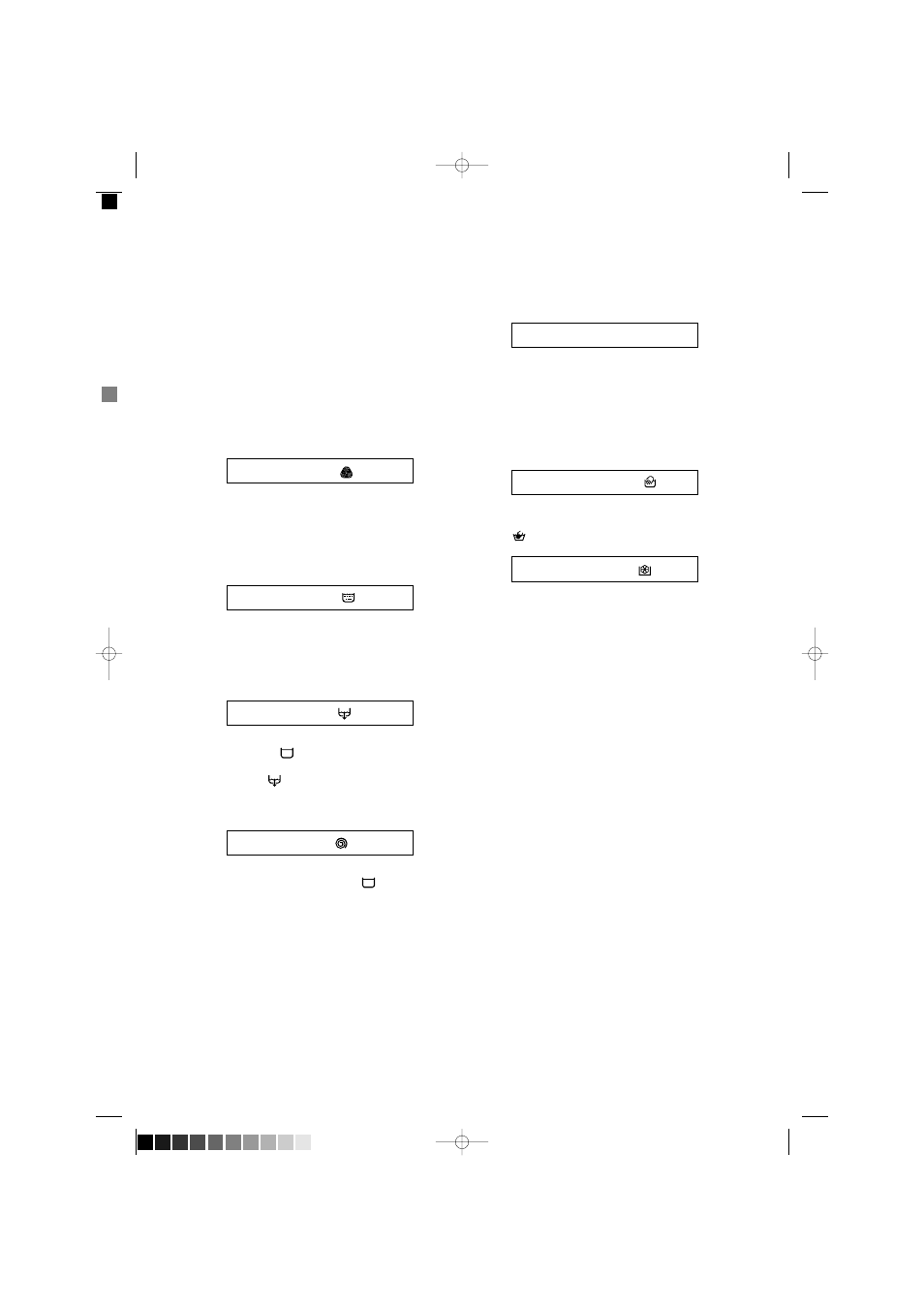 Programme information | Zanussi FS 1555 W User Manual | Page 8 / 28