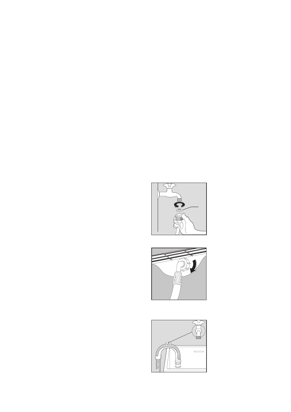 Positioning, Water inlet, Water drainage | Zanussi FLS 571 C User Manual | Page 17 / 20