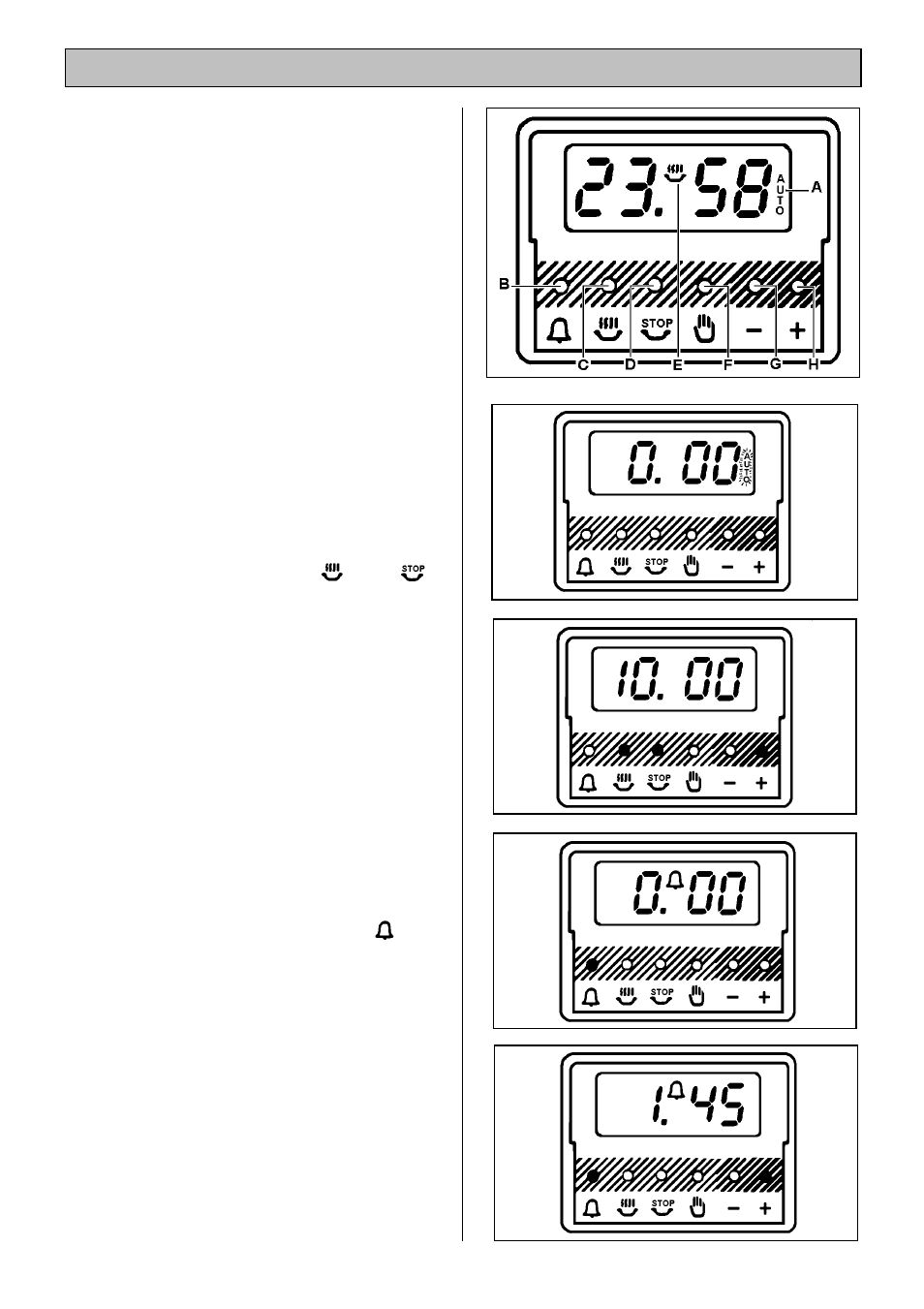 The automatic timer | Zanussi ZCE 7700X User Manual | Page 12 / 36