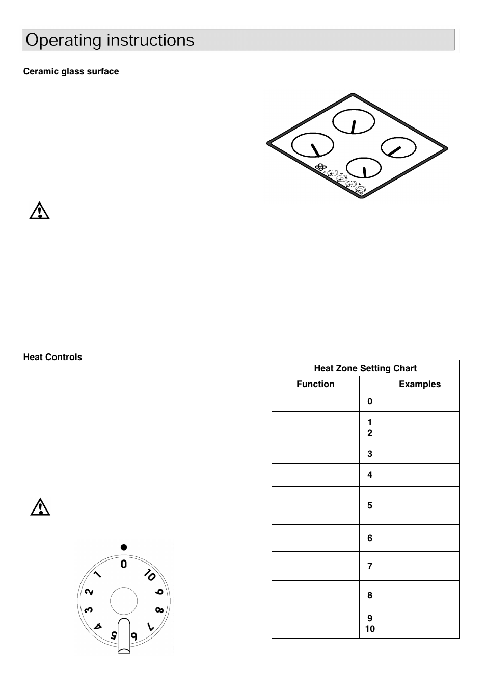 Zanussi ZKF641H User Manual | Page 5 / 16