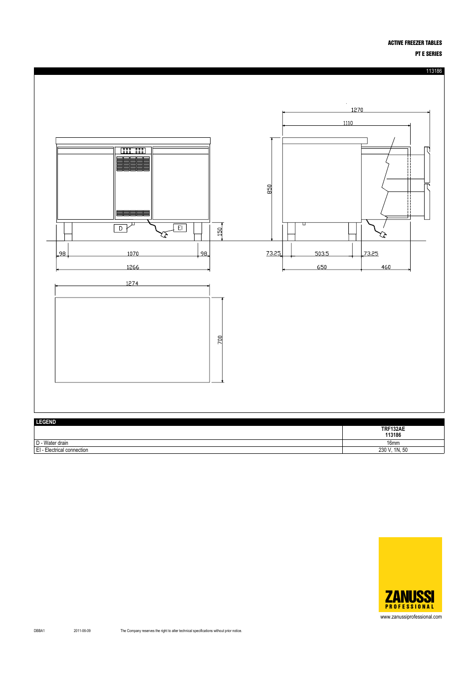 Zanussi | Zanussi 113187 User Manual | Page 3 / 4