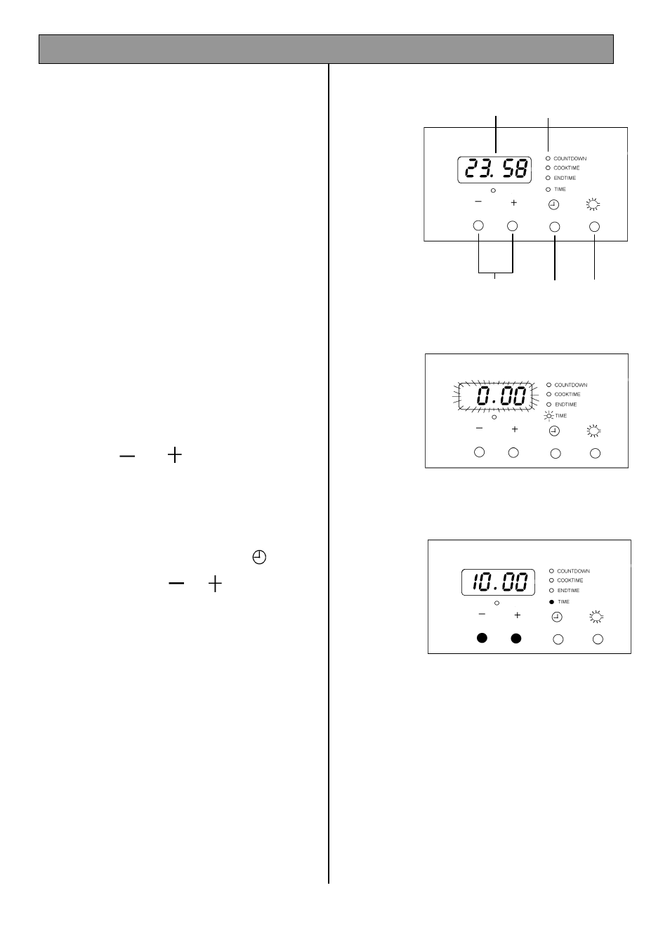 Electronic oven control | Zanussi ZDQ 895 User Manual | Page 15 / 48