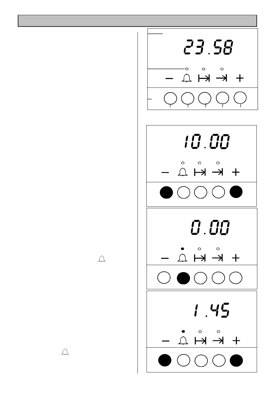 Electronic timer | Zanussi ZCE 8020AX/CH User Manual | Page 11 / 36