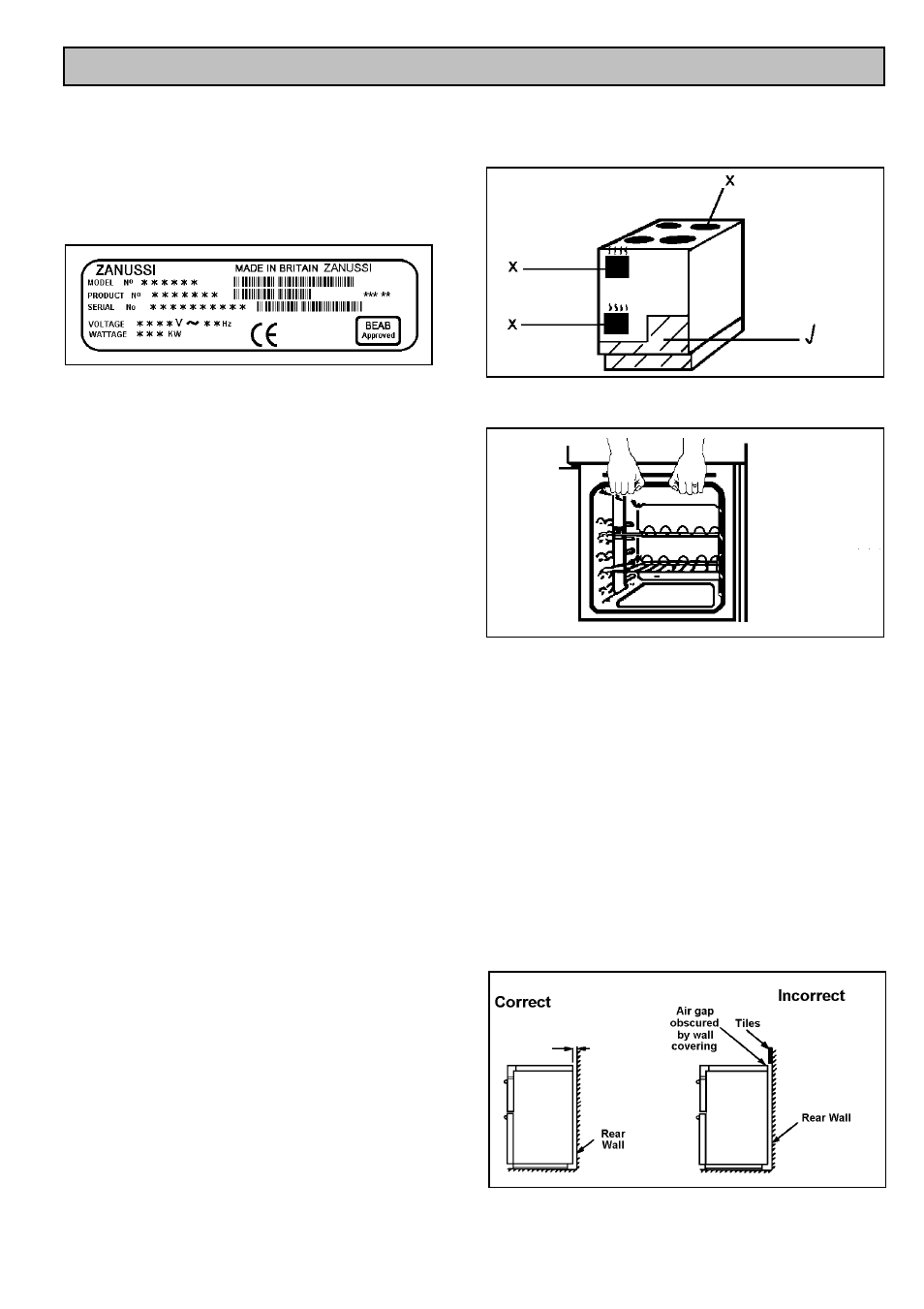 Introduction | Zanussi ZCE 8020AX/CH User Manual | Page 8 / 36