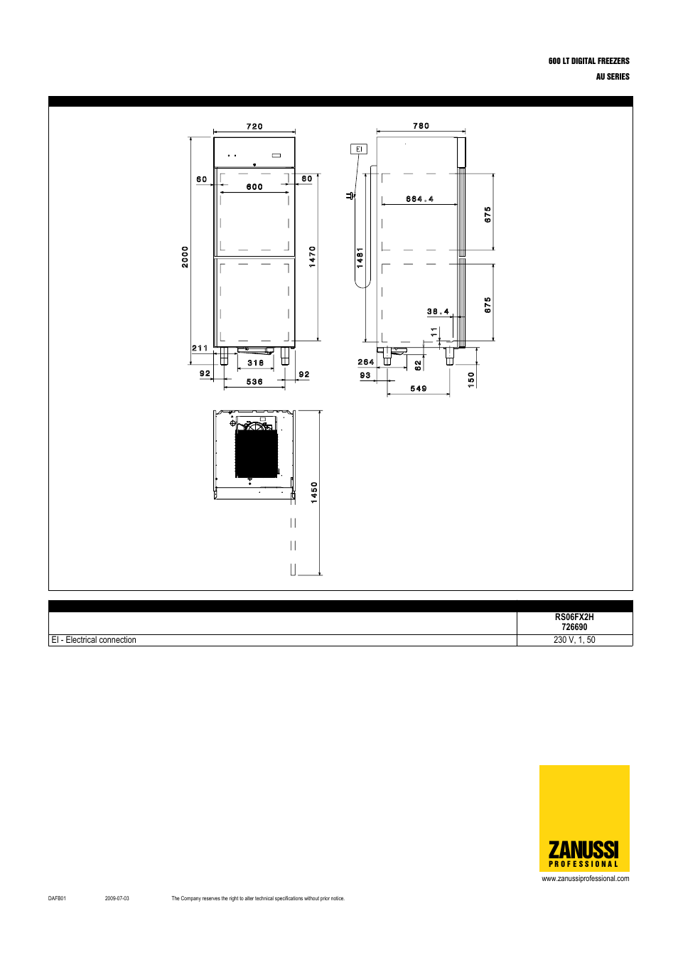 Zanussi | Zanussi 726457 User Manual | Page 4 / 5
