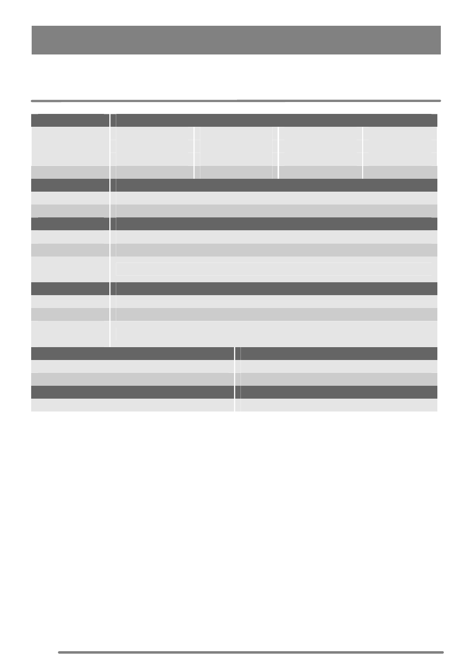 Technical data | Zanussi FH10 User Manual | Page 34 / 44