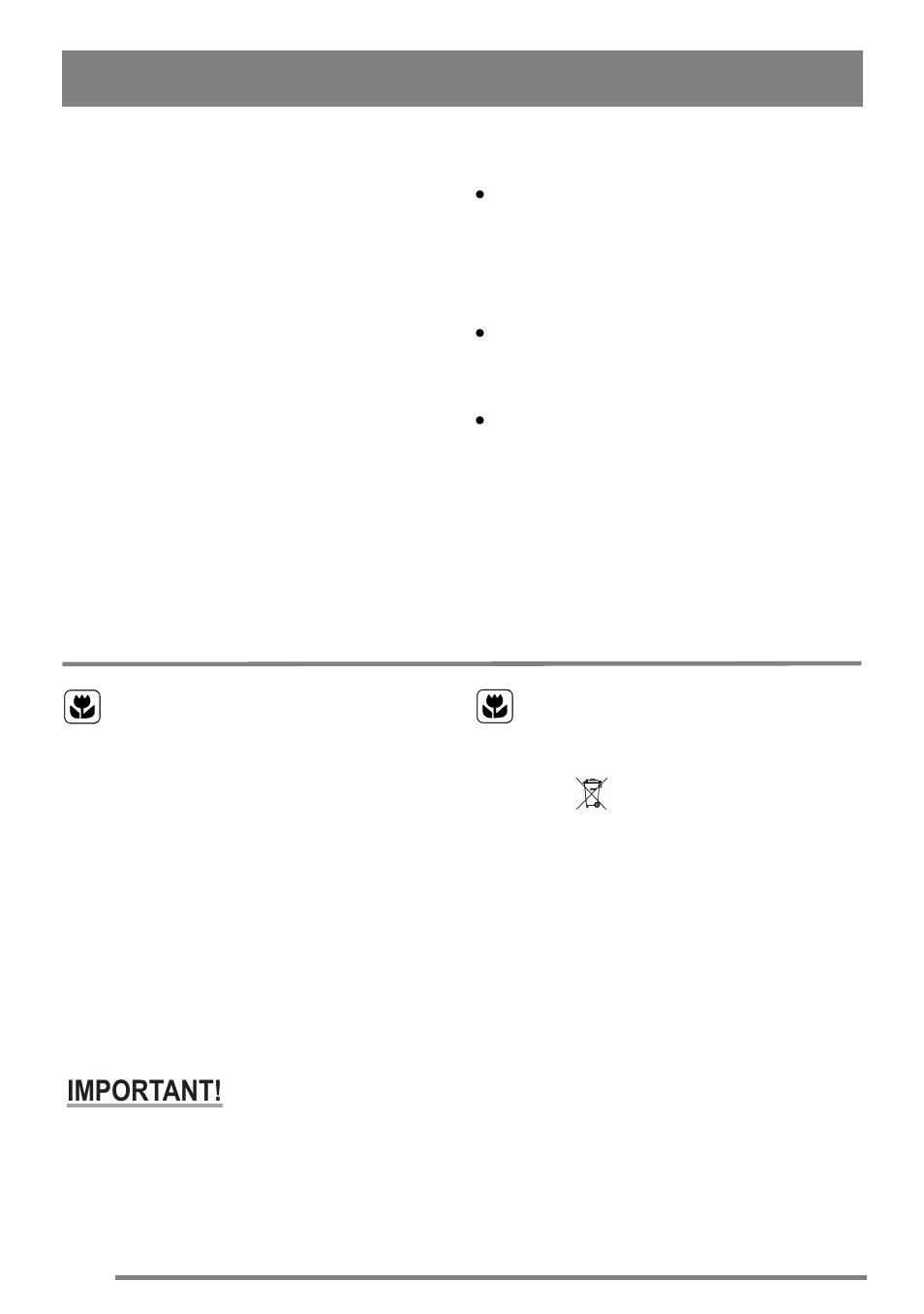 Environment, Checking the main oven, Checking the main oven light | Energy save mode, Important | Zanussi FH10 User Manual | Page 40 / 44