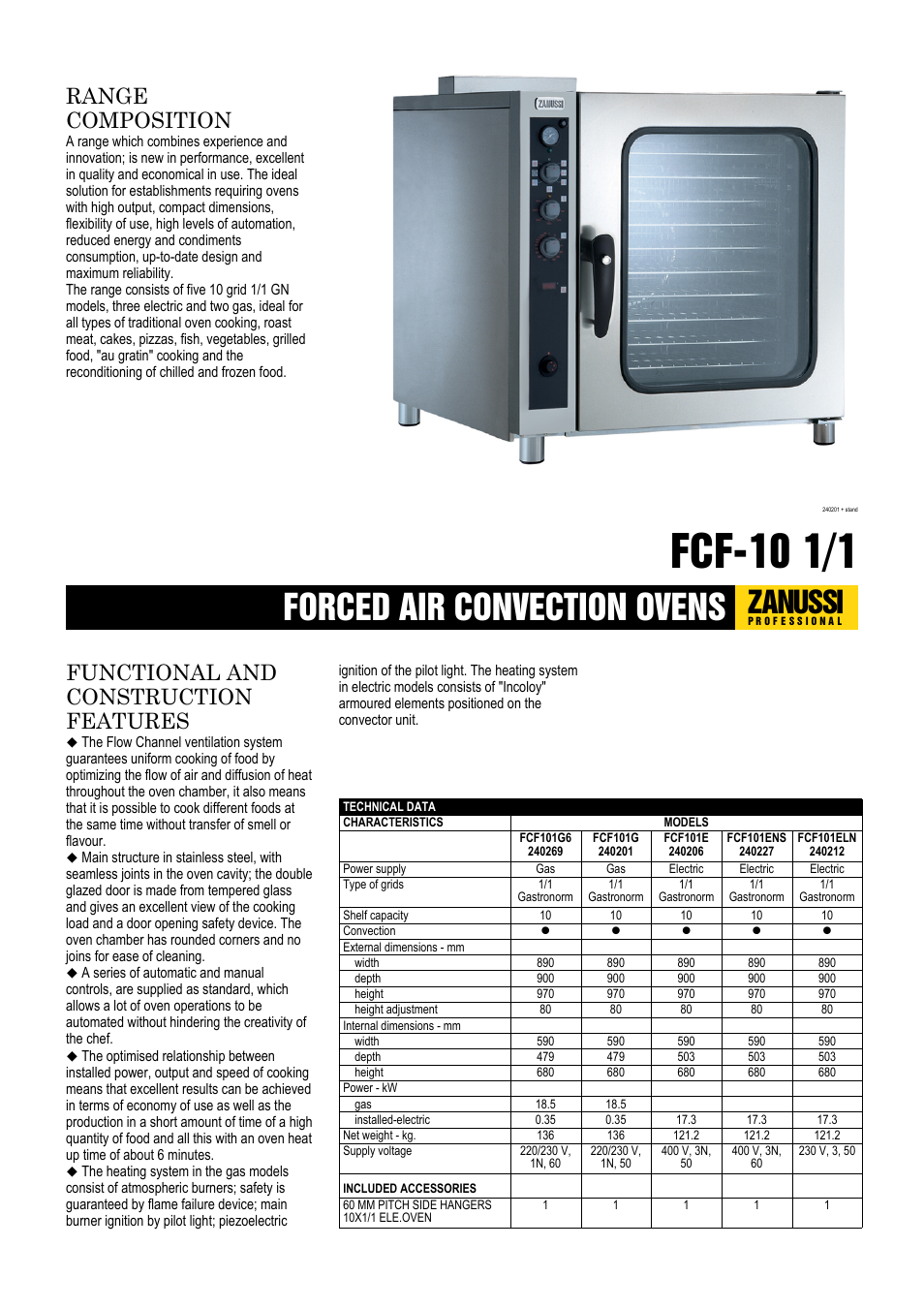 Zanussi 240227 User Manual | 4 pages
