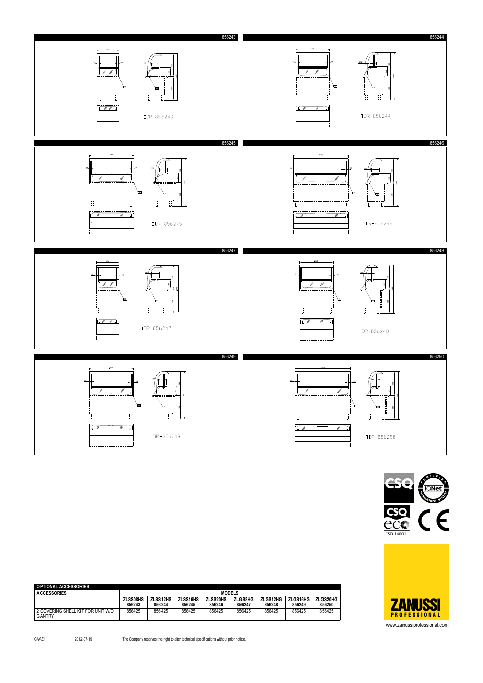 Zanussi | Zanussi ZLSS16HS 856245 User Manual | Page 2 / 2