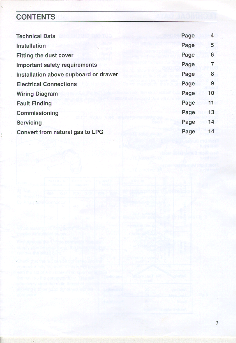 Zanussi ZGA 75 B User Manual | Page 10 / 22