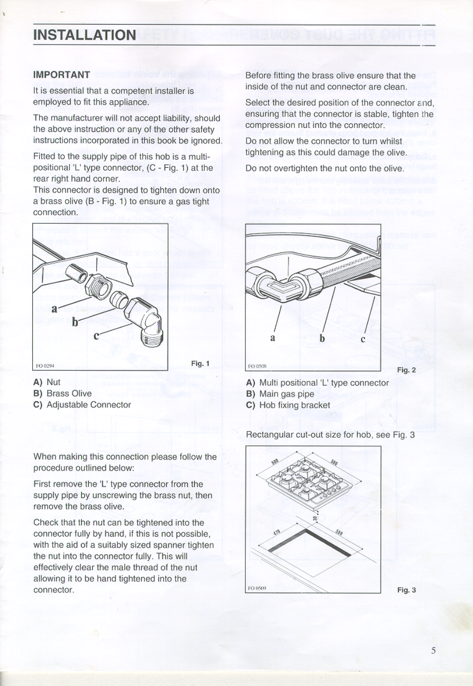 Zanussi ZGA 75 B User Manual | Page 12 / 22