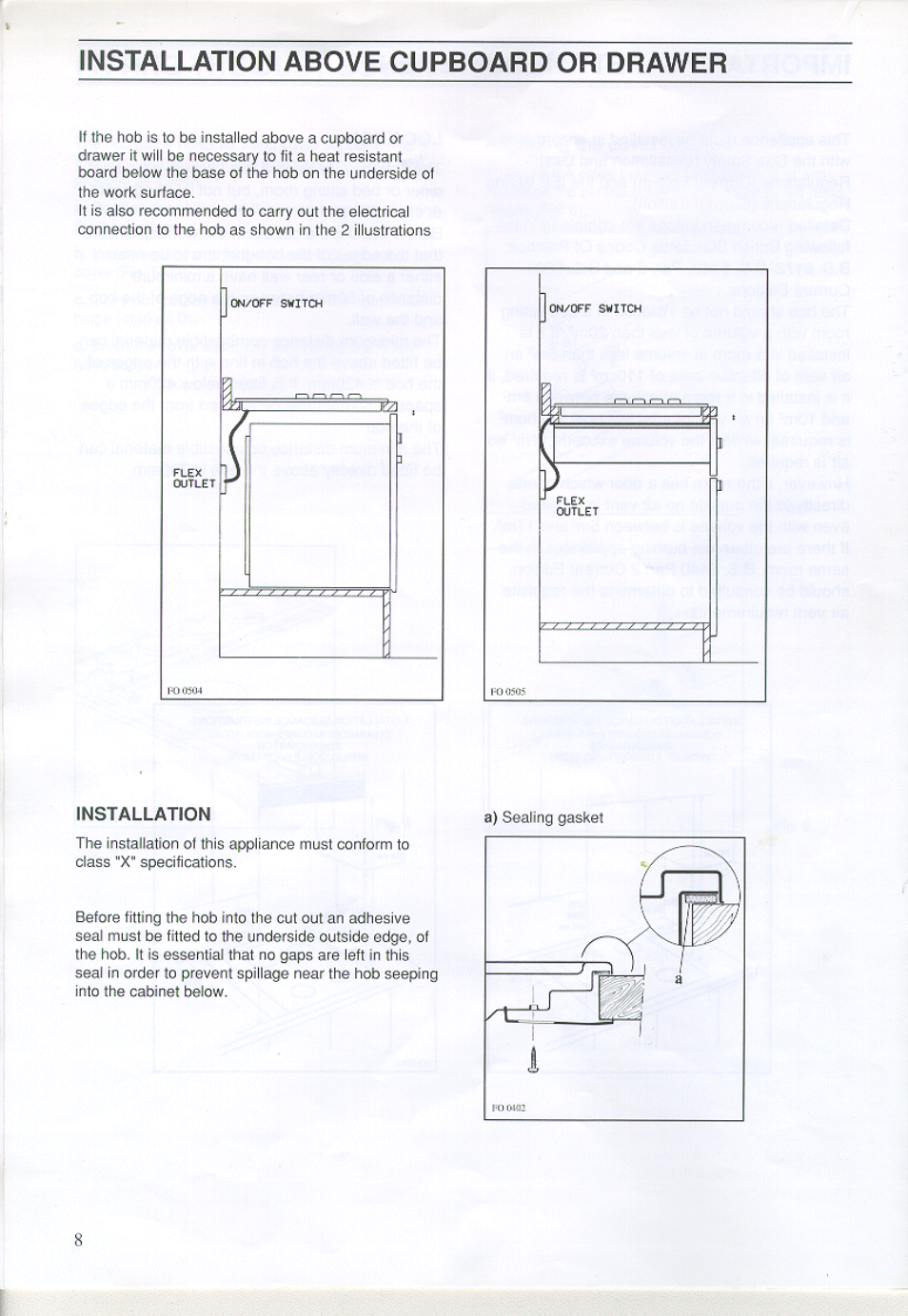 Zanussi ZGA 75 B User Manual | Page 15 / 22
