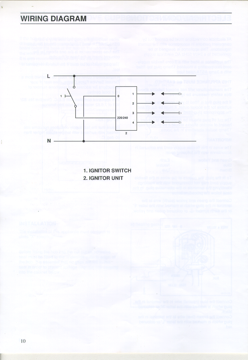 Zanussi ZGA 75 B User Manual | Page 17 / 22