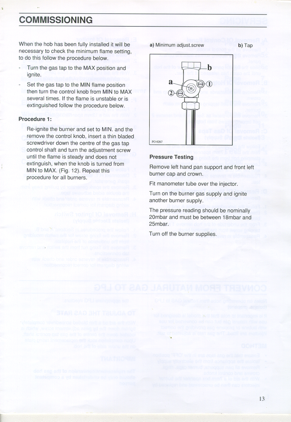 Zanussi ZGA 75 B User Manual | Page 20 / 22