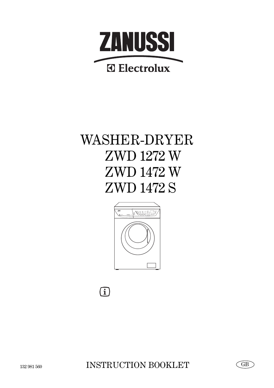 Zanussi ZWD 1472 S User Manual | 30 pages