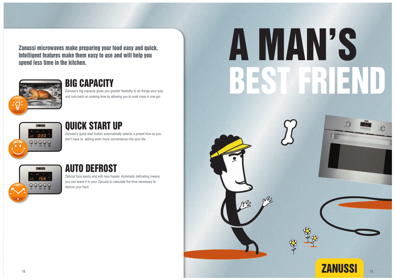 Zanussi ZNF21 User Manual | 3 pages