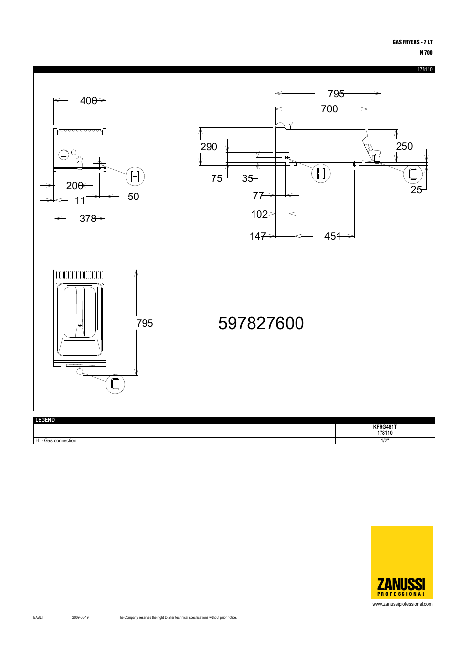 Zanussi | Zanussi 178110 User Manual | Page 3 / 6