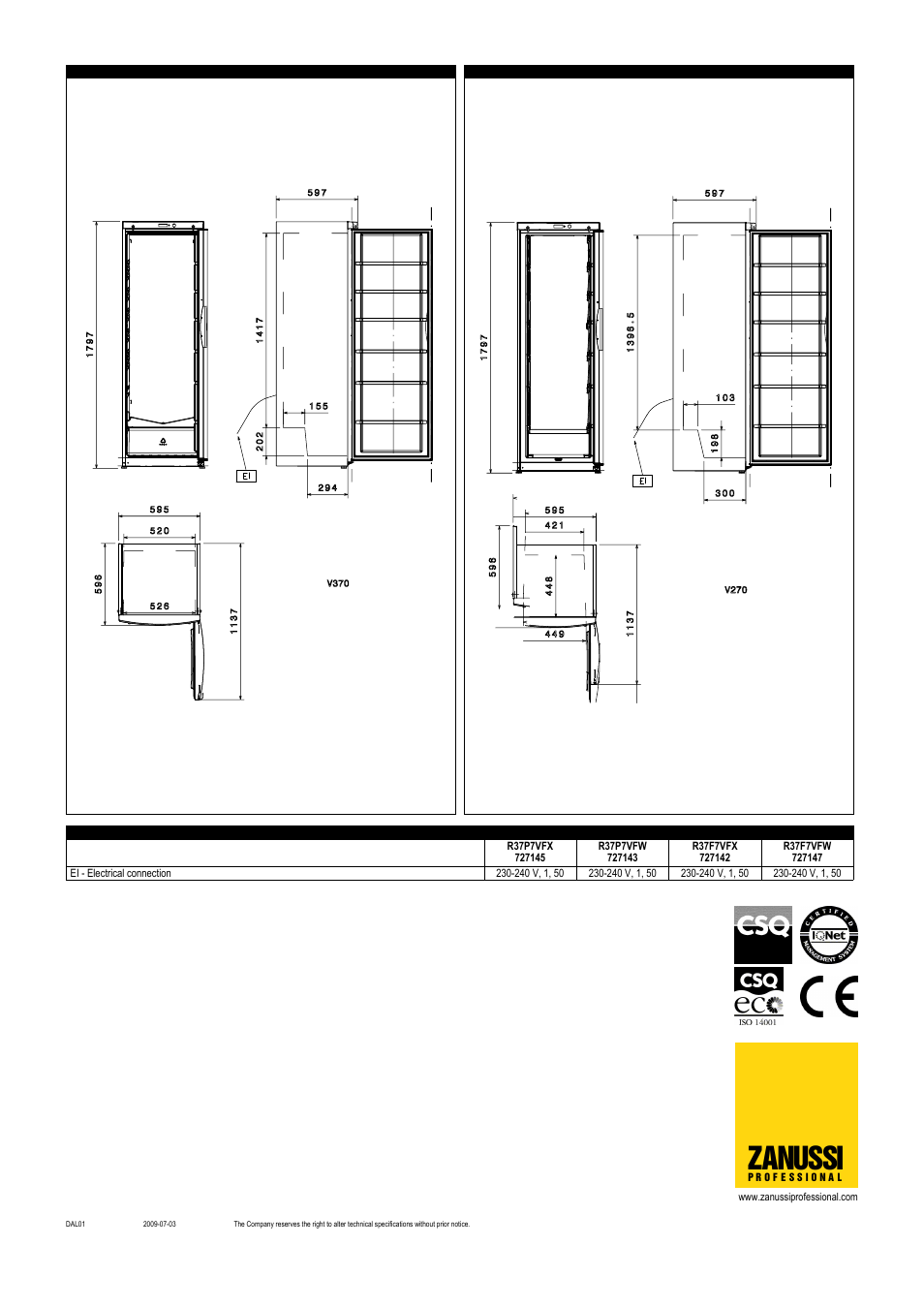 Zanussi | Zanussi 727142 User Manual | Page 2 / 2