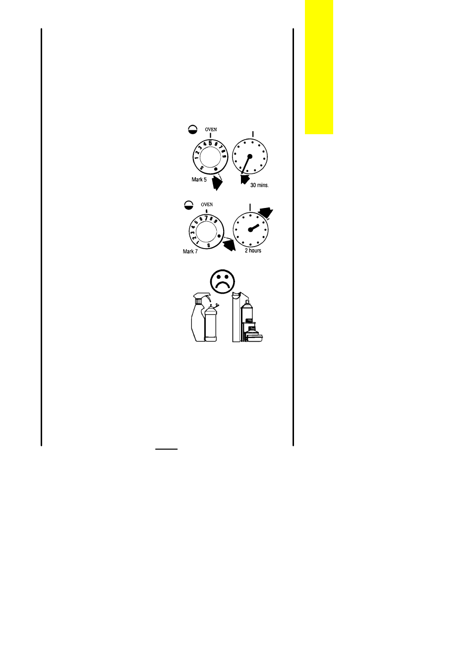 Oven cleaning cycle, General | Zanussi ZCG 6200 User Manual | Page 23 / 40