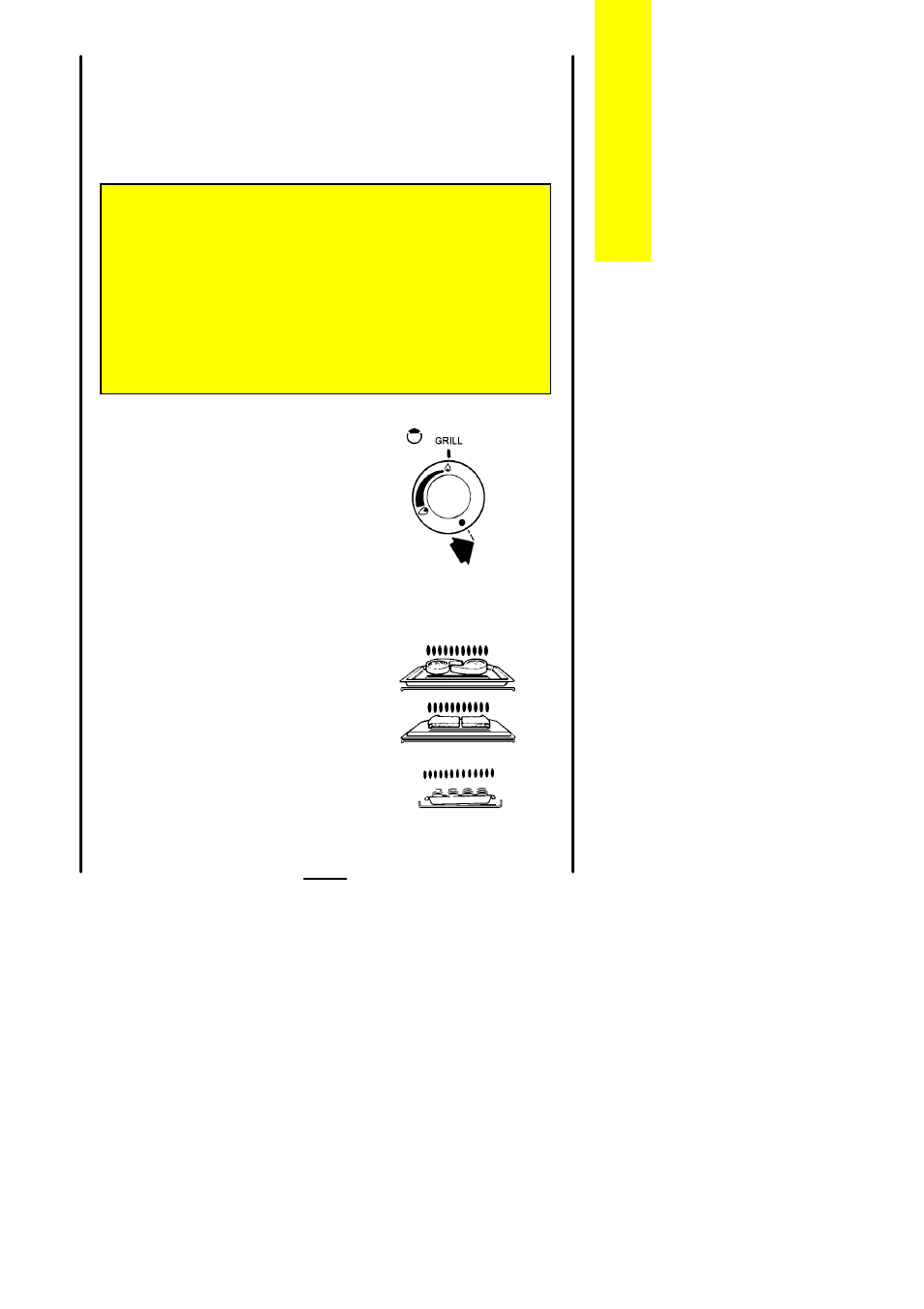 The grill, Heat control, Cooking positions | For your safety, Caution | Zanussi ZCG 6200 User Manual | Page 7 / 40