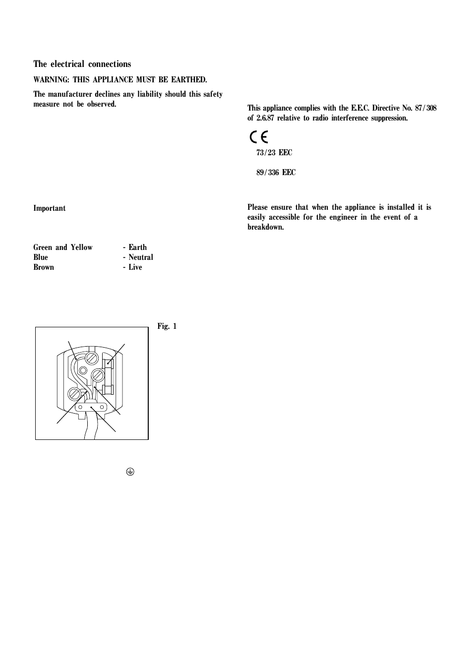 Zanussi ZEC 30 User Manual | Page 5 / 15