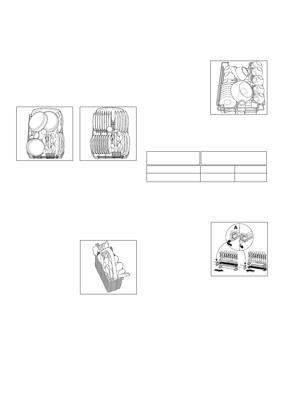 Using your appliance, Loading your appliance, The lower basket | The cutlery basket, The upper basket, Adjusting the height of the upper basket | Zanussi DA 4131 User Manual | Page 3 / 16