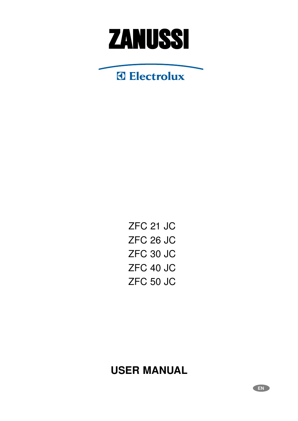 Zanussi U30456 ZFC 21 JC User Manual | 8 pages