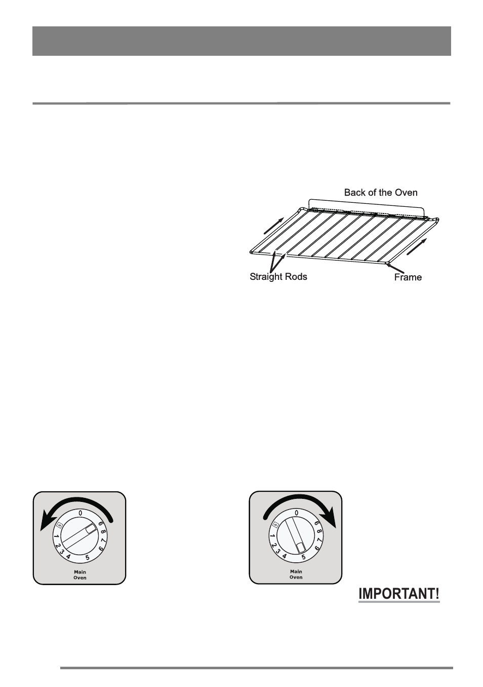 The main oven, Heat zones, Preheating | Using the main oven, Important | Zanussi ZKG5540 User Manual | Page 20 / 44