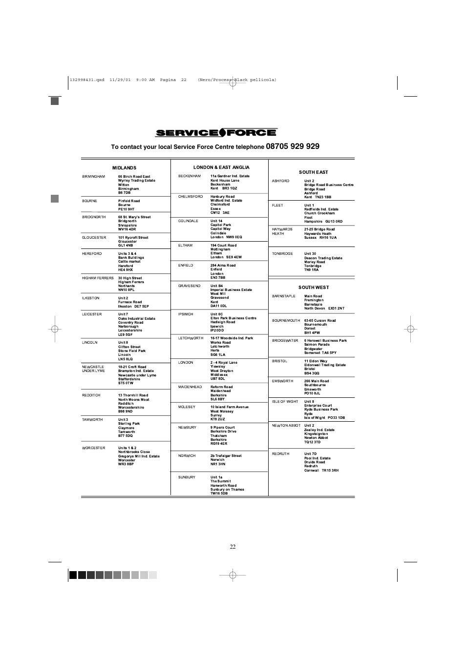 Zanussi FLA 1001 W User Manual | Page 22 / 28