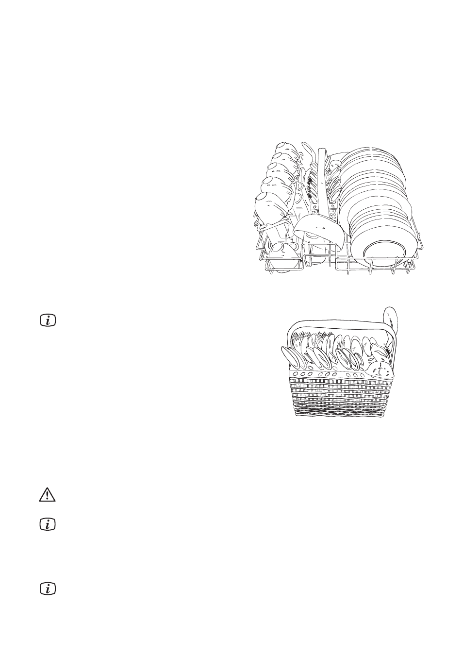 Loading and unloading the dishwasher, How to load the dishes, Unloading | Baskets | Zanussi DCE 5655 User Manual | Page 10 / 20